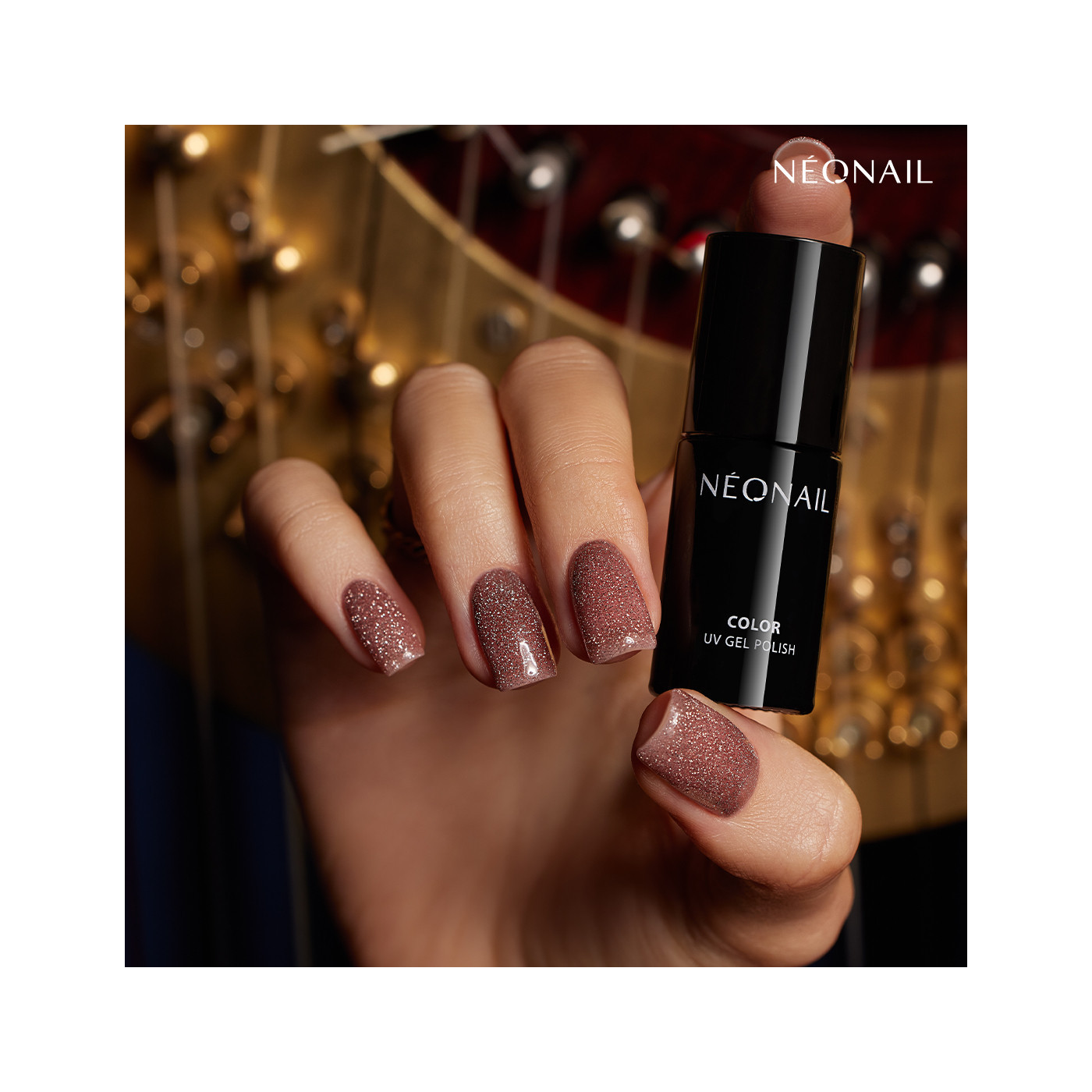 Smalto semipermanente 7,2 ml - Snowlit Gold